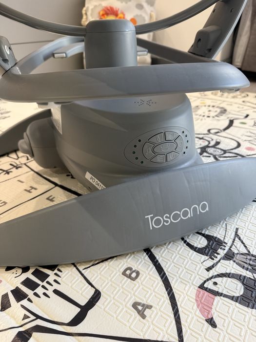 Електрическа бебешка люлка Lorelli Toscana Grey