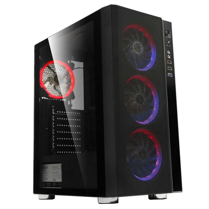 PC Gaming Ryzen 5 7600 RTX 5060 32GB DDR5 SSD 1TB ARGB Win 11 Pro