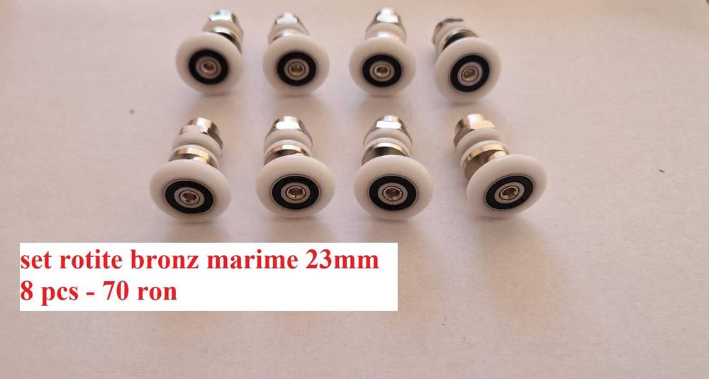 Accesorii cabina dus / cada hidromasaj, rotite, manete, set