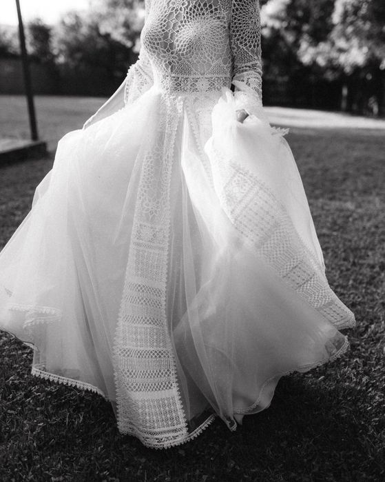 Rochie de mireasa boho