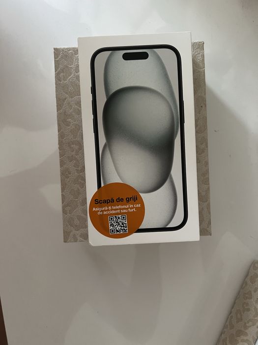 Iphone 15 Black 128 GB in stare excelenta