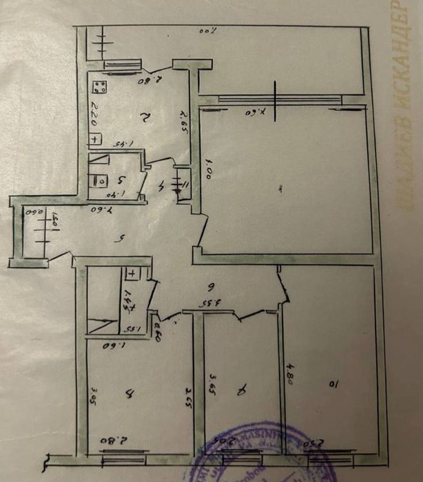 Квартира продается 4/1/4 на Садык Азимова