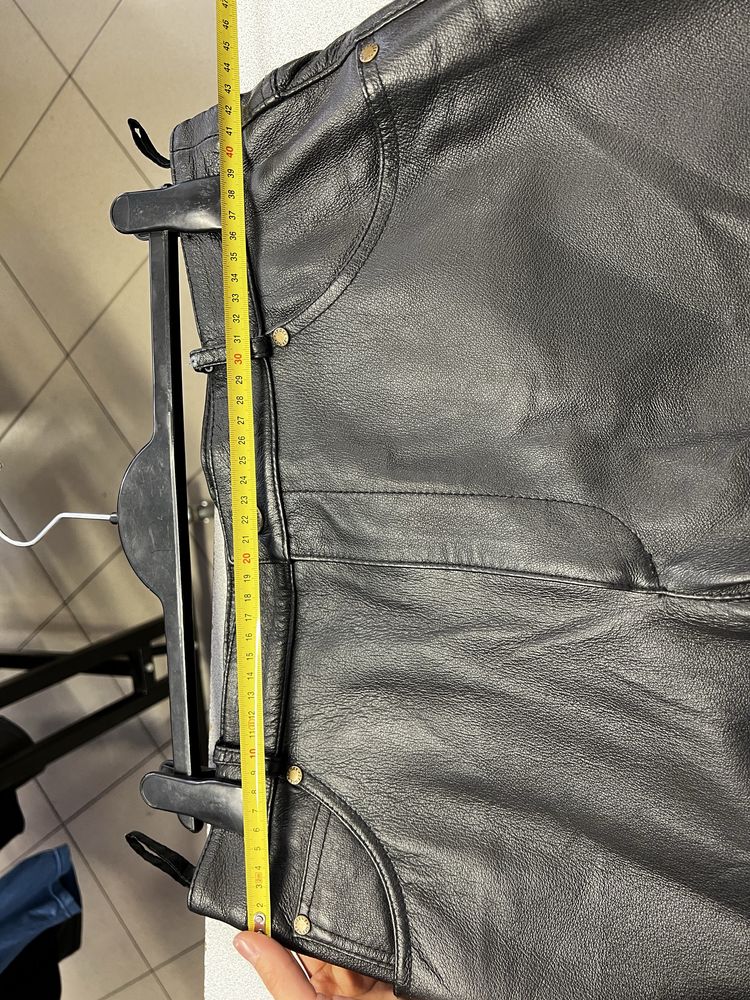 Pantaloni moto piele 50