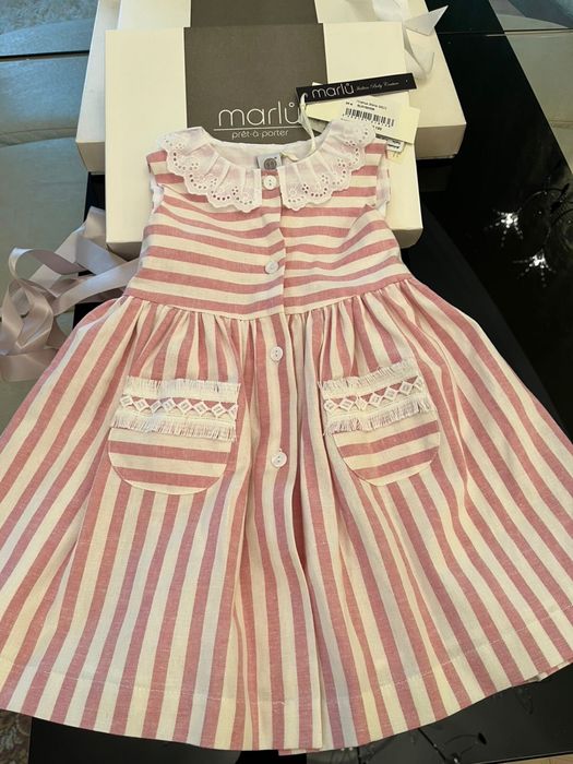 Продам новое, детское, итальянское платье marlu