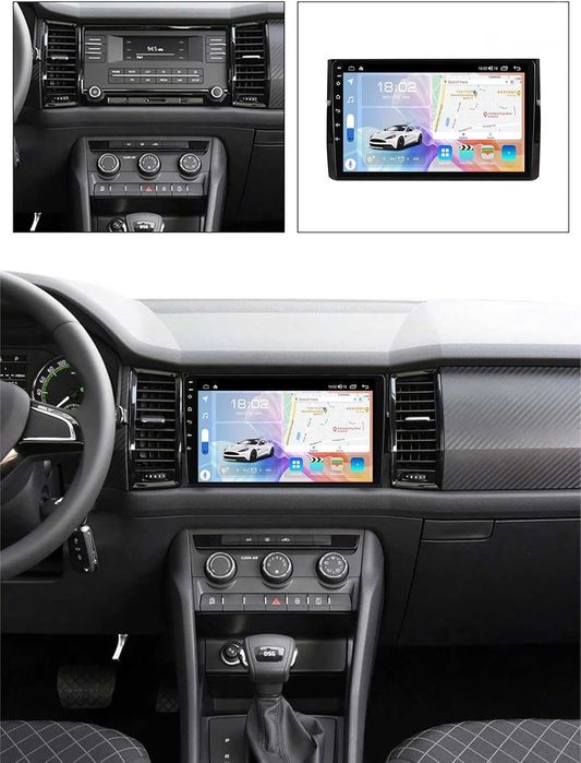 Мултимедия за Skoda Kodiaq Karoq Android навигация плеър 2DIN Кодиак