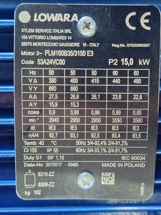 Водна помпа LOWARA