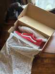 Vans Old Skool Racing Red/True White — новые, оригинал