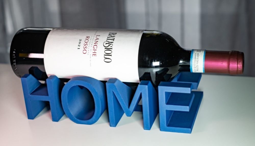Suport sticlă de vin - printat 3d