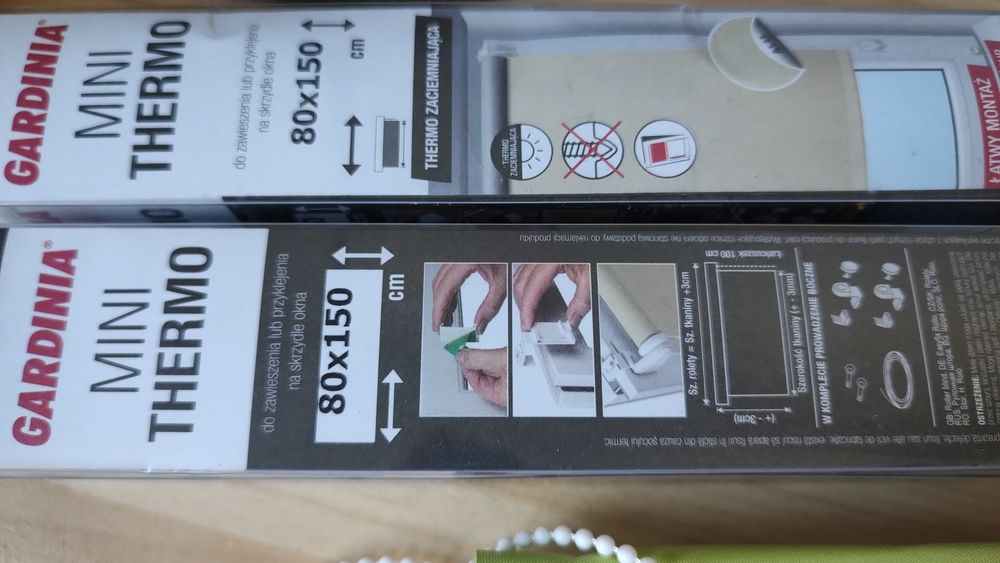 2  jaluzele THERMO 80x 150 cm./ 2 buc.