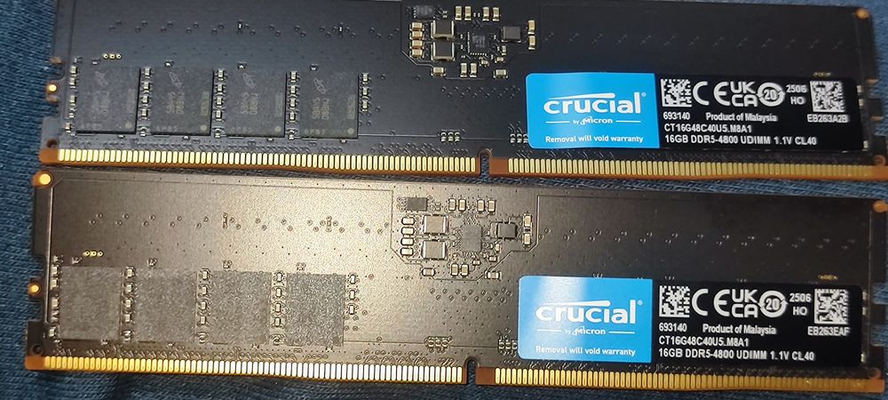 Rami DDR5 32 GB 4800 hz