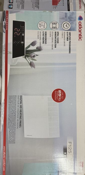 Конвектор Atlantic F125 DESIGN