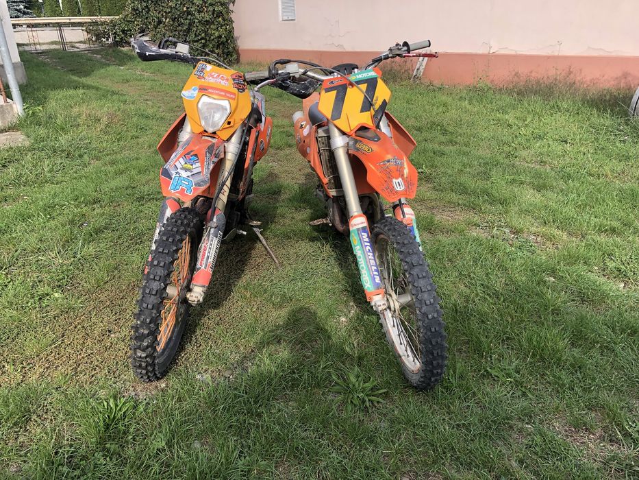 Vând Enduro,Cross KTM exc 450 si sx 450-f
