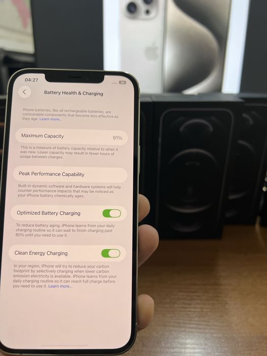 Iphone 12pro max 128gb