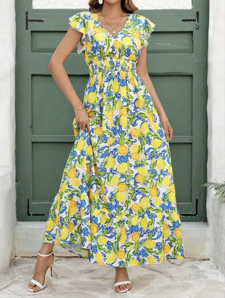 Rochie de vara cu lamai