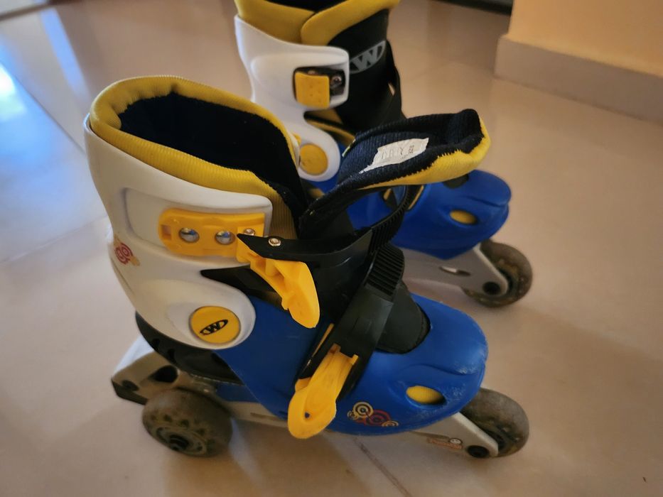 Детски ролери с каска