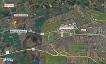 11.500 mp teren cu doua fronturi stradale la soseaua Arad Turnu