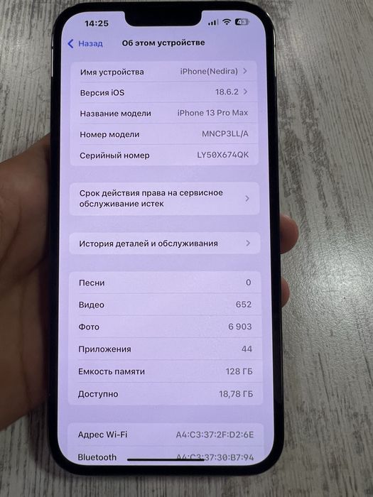 Iphone 13 pro max 128