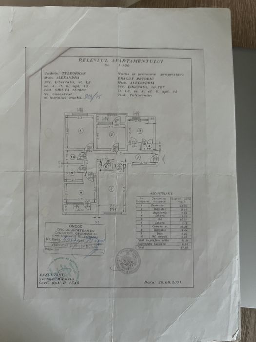 Vand Apartament cu 4 camere Ultracentral