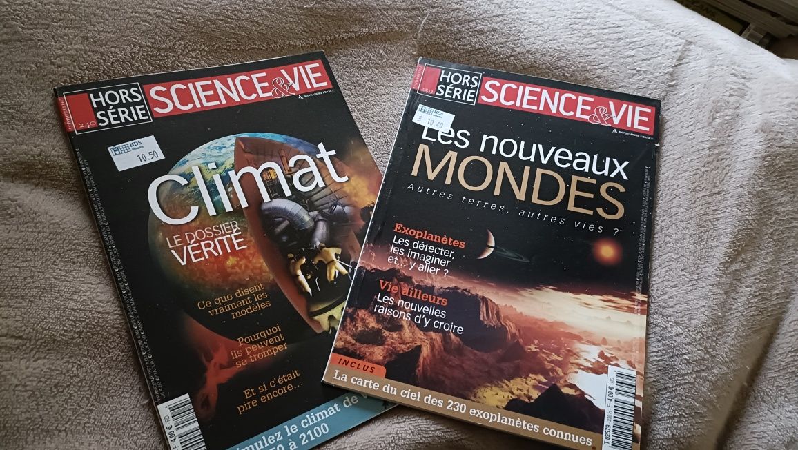 Reviste in limba  franceza SCIENCE lot 1 & VIE (2003-2011)