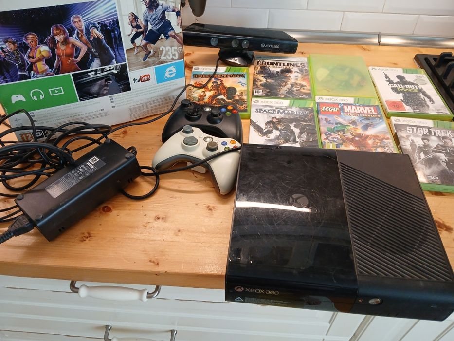 Xbox 360 500gb+kinect