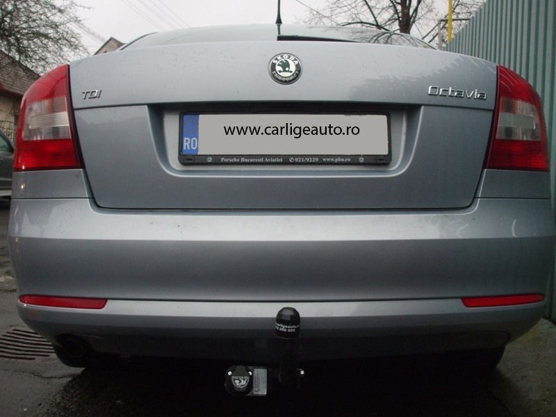 Carlige auto de remorcare Skoda Octavia, asiguram montaj in atelier autorizat RAR