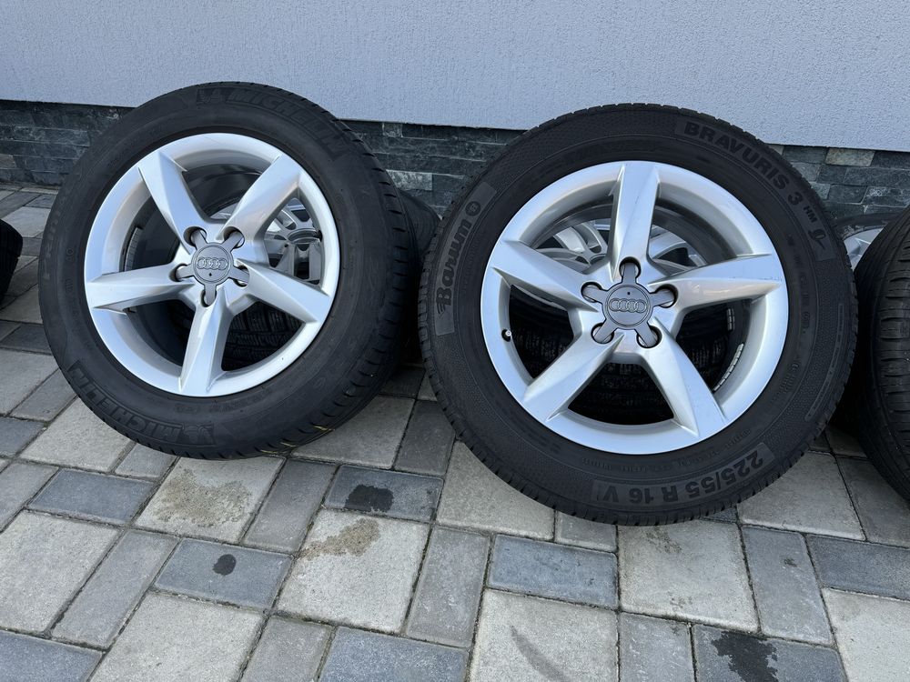 Jante 5x112 Audi A4 A6 225/55/16 Vara volkswagne Skoda Seat Mercedes