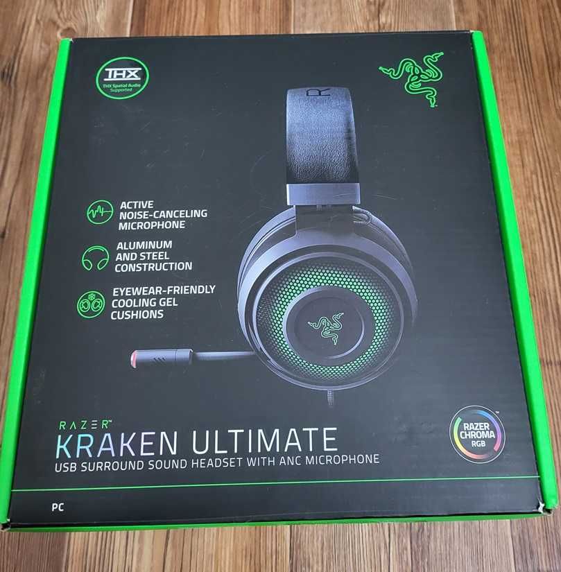 продам игровые наушники Razer Kraken Ultimate RGB USB