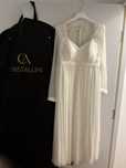 Rochie cununie Cristallini midi ivory