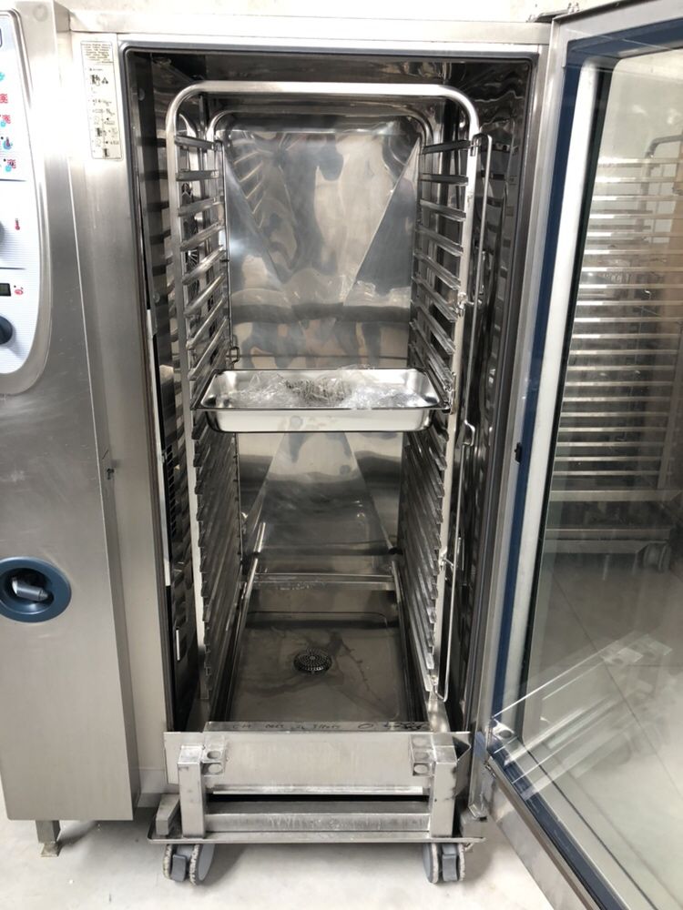 Конвектомати Rational/Рационал CM 202-40тави с Колички и дръжки!