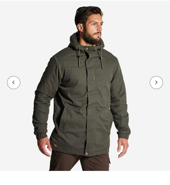 Decathlon Топло яке за лов 100, зелено