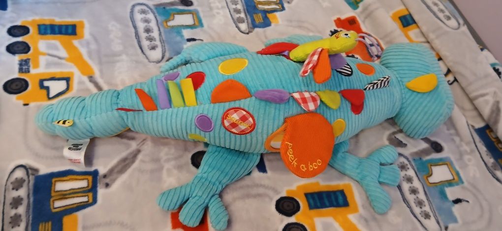 Minge interactiva Vtech si jucarie pluș tummy time