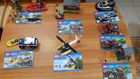 Vand pachet de doua seturi Lego City originale si complete la PRET unu
