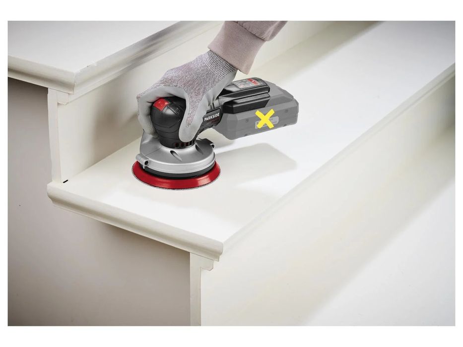 Șlefuitor orbital fără fir PARKSIDE 20v.PAMSP 20-Li A2