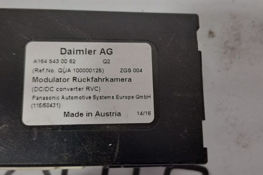 Modul cameră spate A1645430062 Mercedes G350 2011-2019