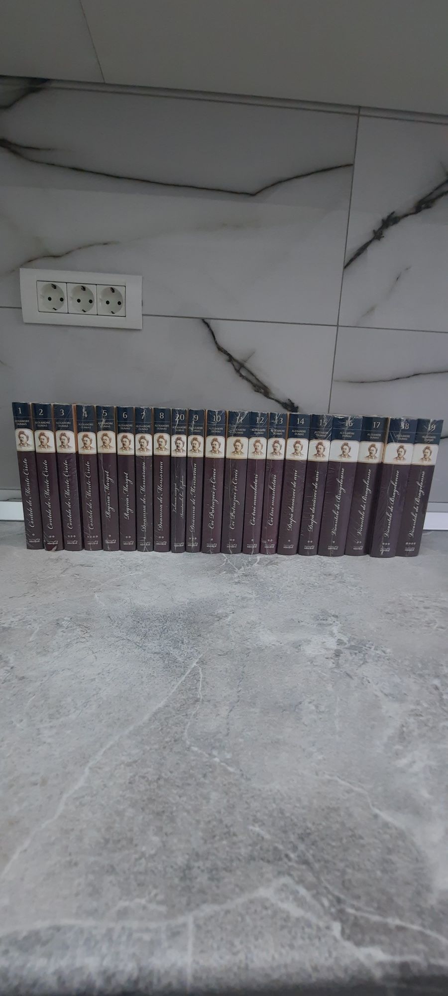 Colecția completa de cărți ALEXANDRU DUMA  20 de carti