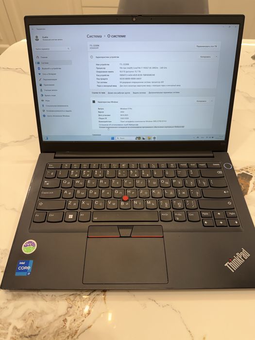 Lenovo ThinkPad E14 в хорошей комплектации 11th Gen i7-1165G7/16/512