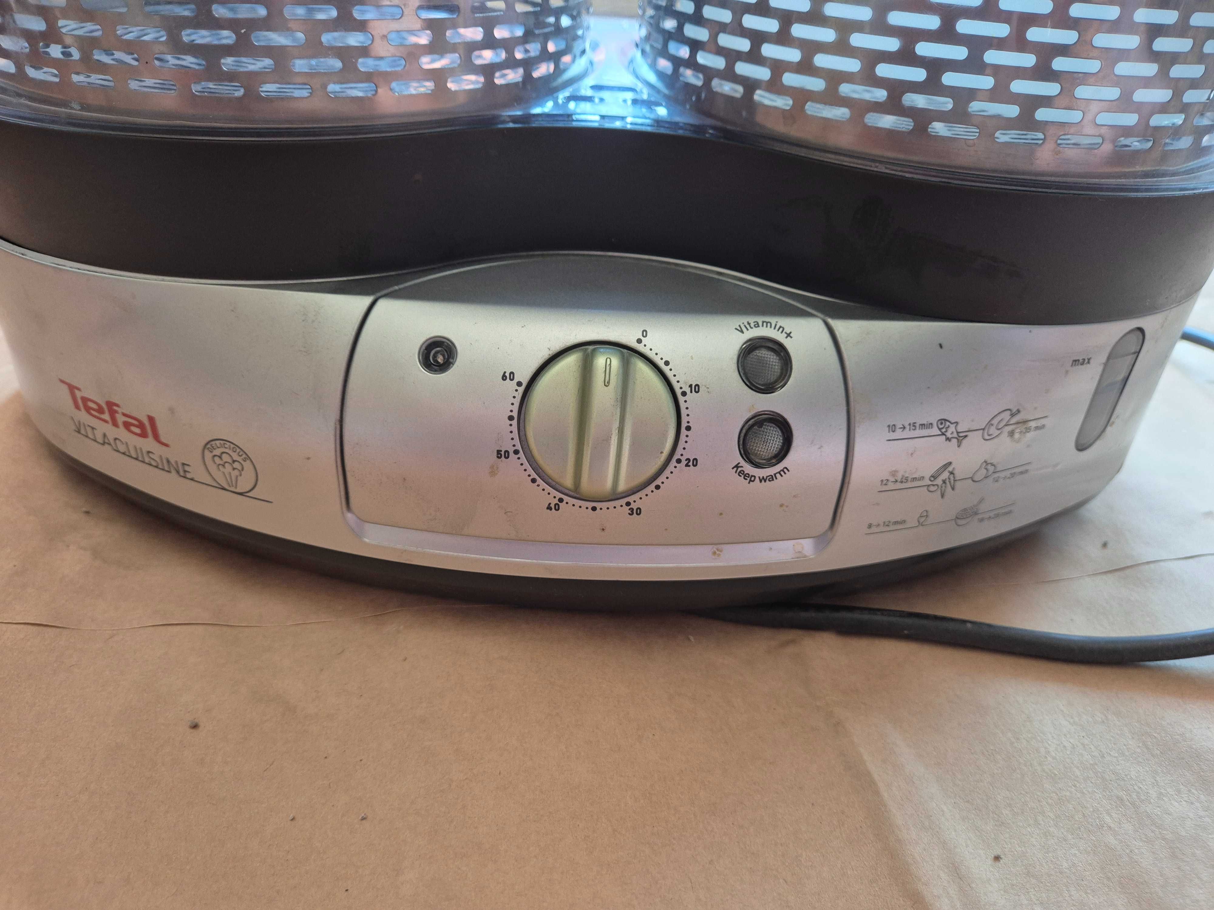 Уред за готвене на пара Tefal vitacuisine vs400136