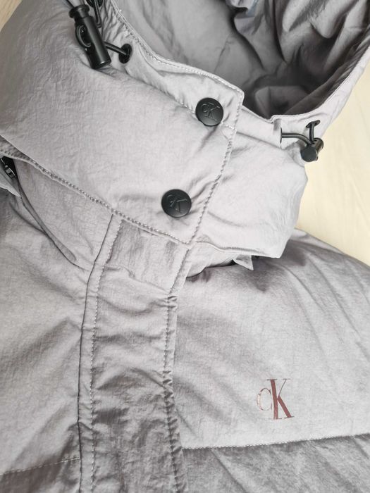 Geacă nouă din puf puffer pentru femei Calvin Klein