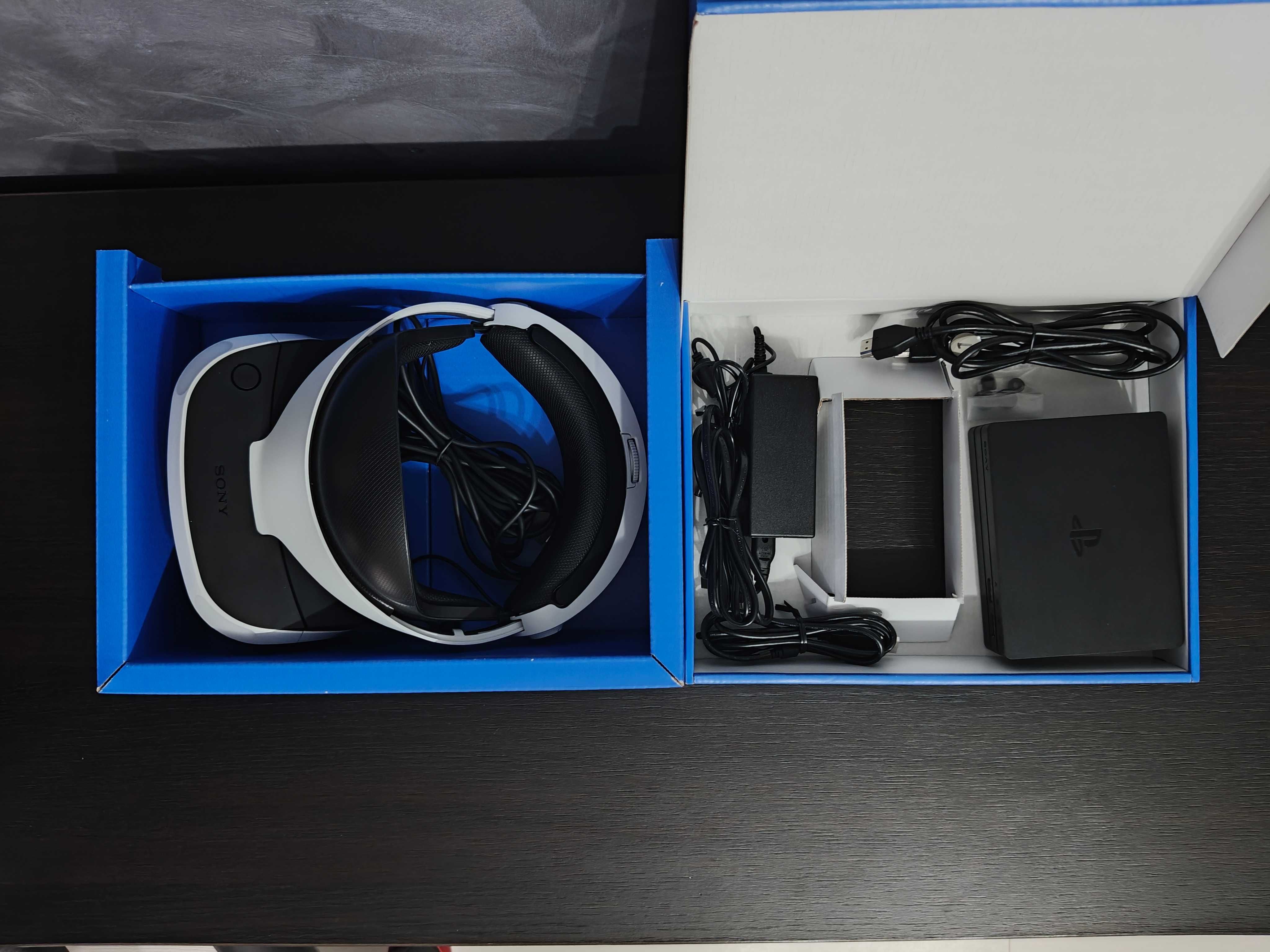 PlayStation 4 + VR + 2 Controllere + 9 Jocuri