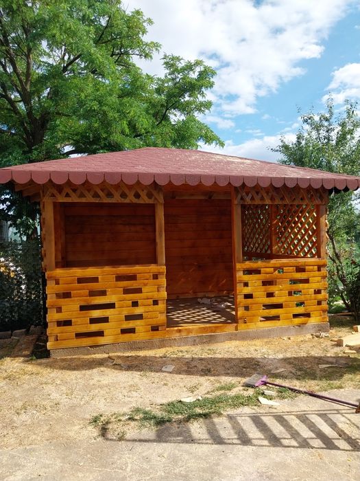 Vând foișor Terase din lemn -foișoare la comanda -pergole modele moder