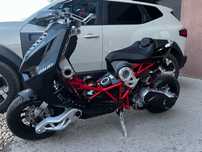 Scuter Italjet Dragster 125 Full Malossi Akrapovič Titanium,Garanție,B