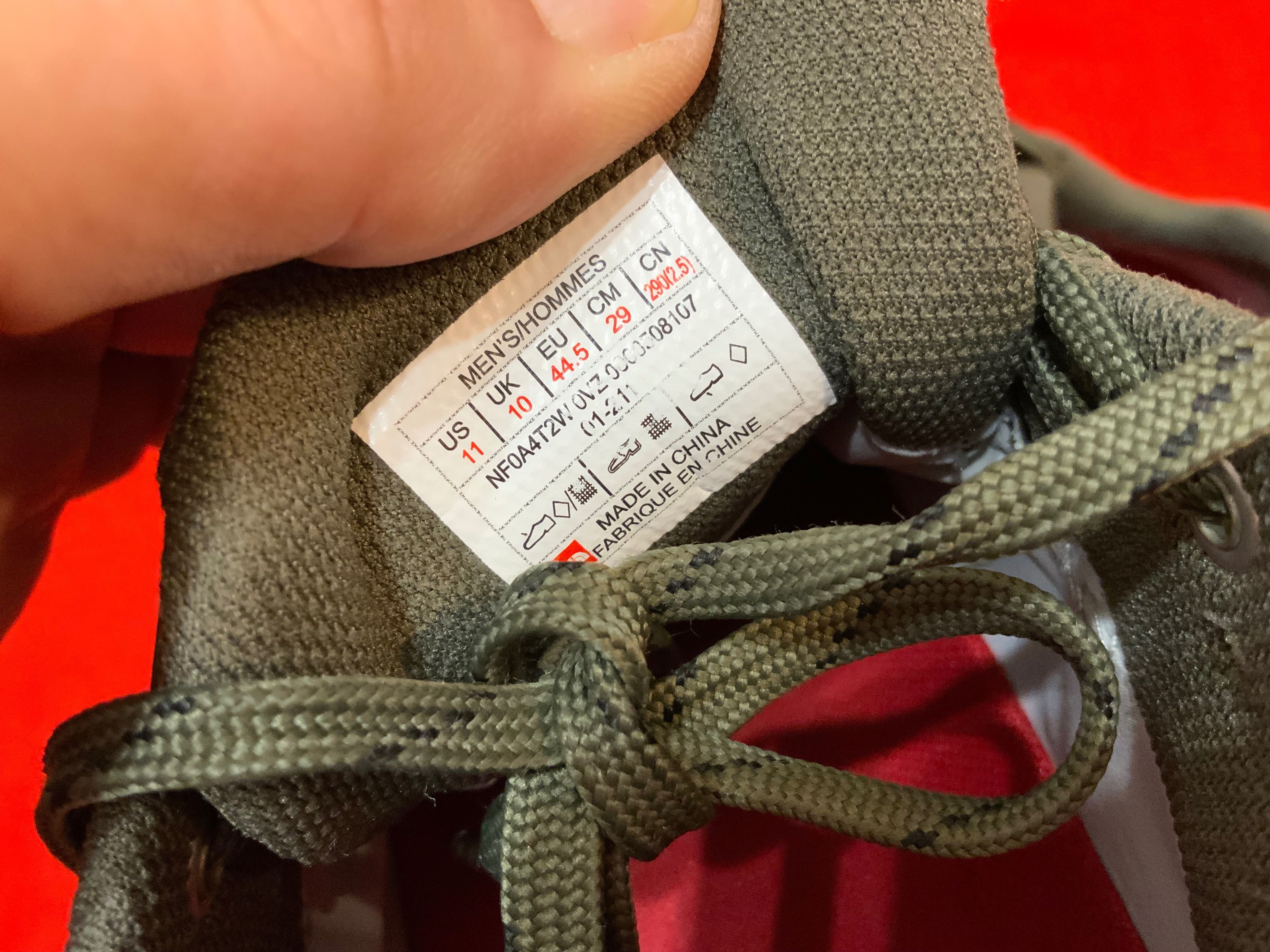 The north face-оригинални маратонки 44,5 номер