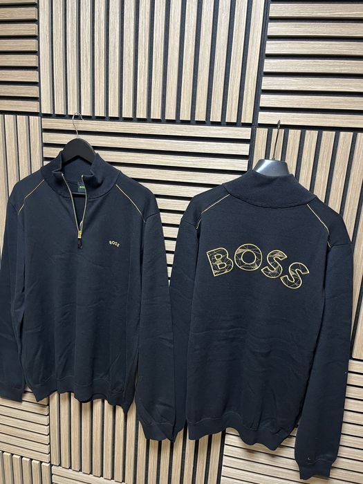 Hugo Boss : Zoldan 1/4 Zip Jumper - НОВИ 2 броя ХЛ размер / Оригинал