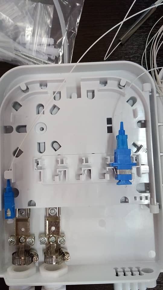 Gpon internet Optik tola uchun 1/8 Box 1/8 Splitter. Uztelekom