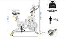 Bicicleta magnetica spinning go 4 fit