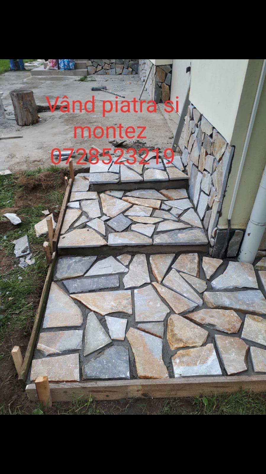 Vând și montez piatră