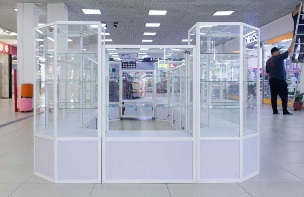 Oynaly vitrina, Акция, прилавки, savdo vitrinalar stellajlar