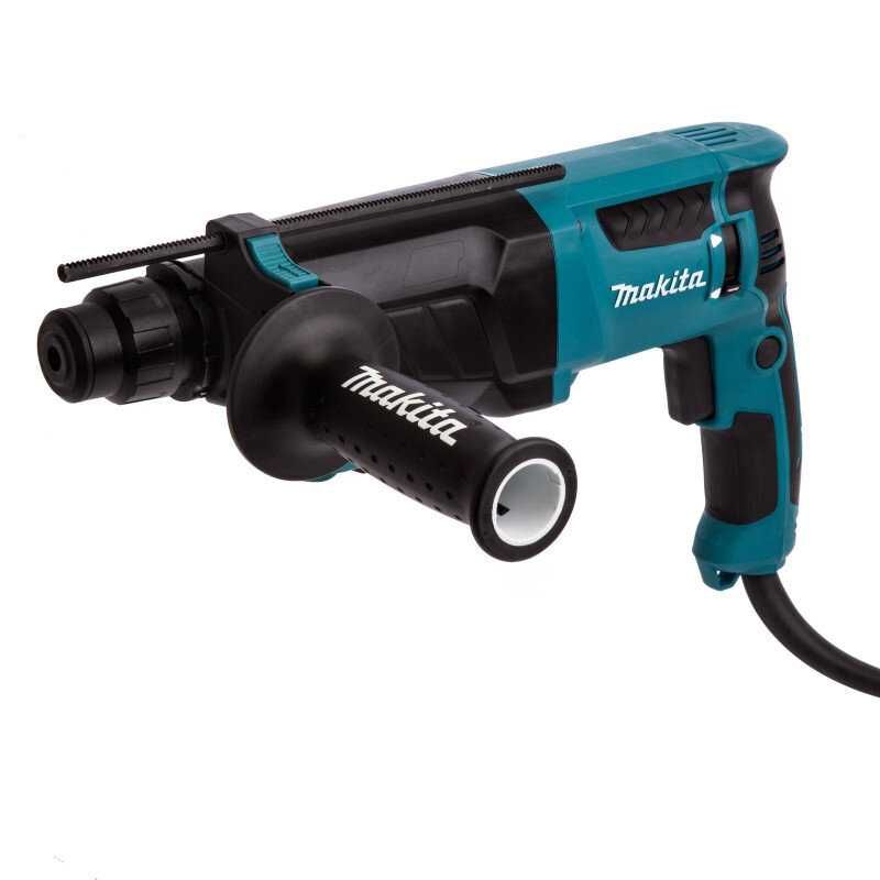 НОВ Японски Makita 780W, 2.4J, 1100 об/мин + Патронник SDS Куфар +