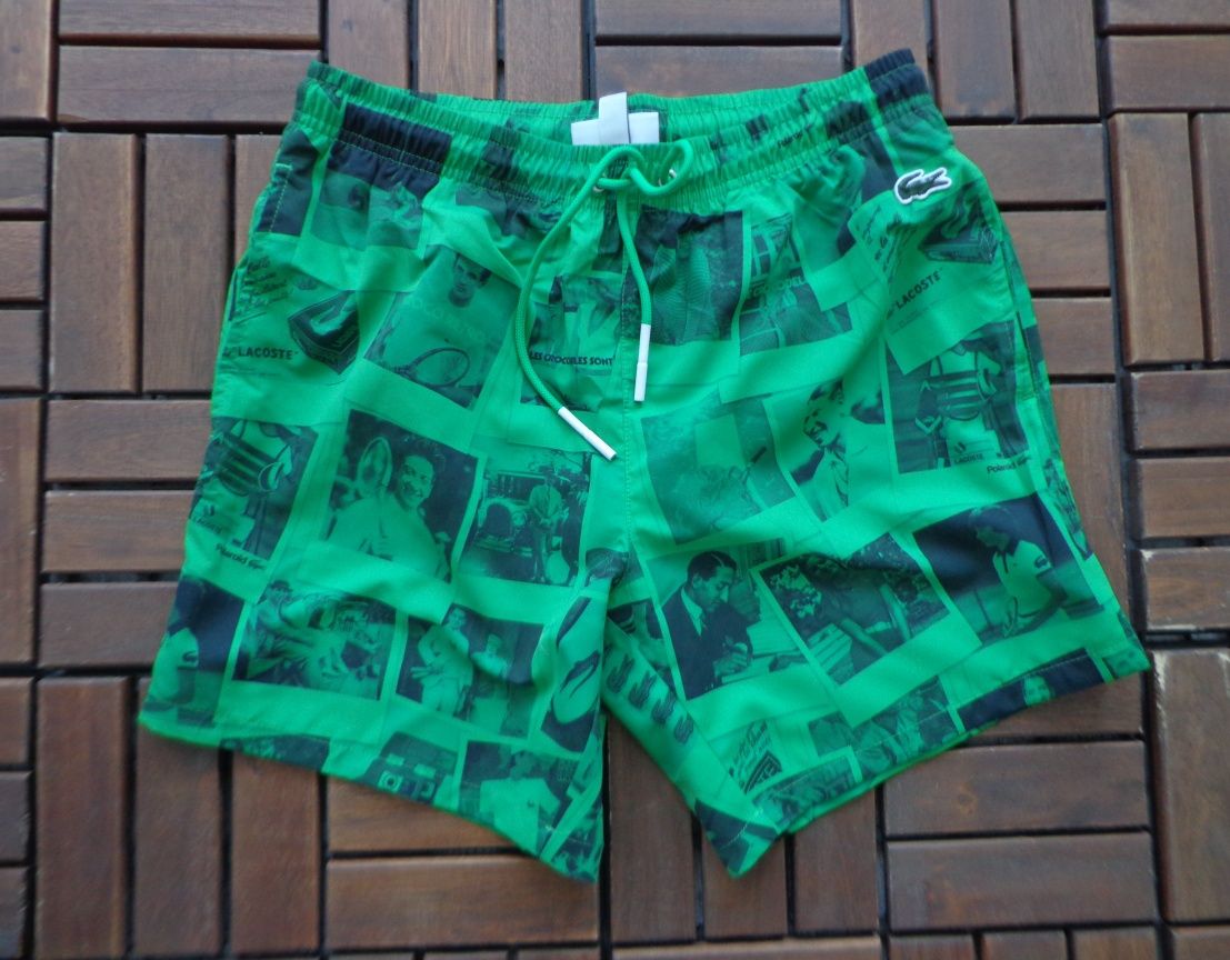 Мъжки плувни шорти Lacoste Polaroid Swim Shorts размери S, M, L