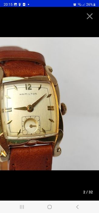 Ceas Hamilton vintage 1954